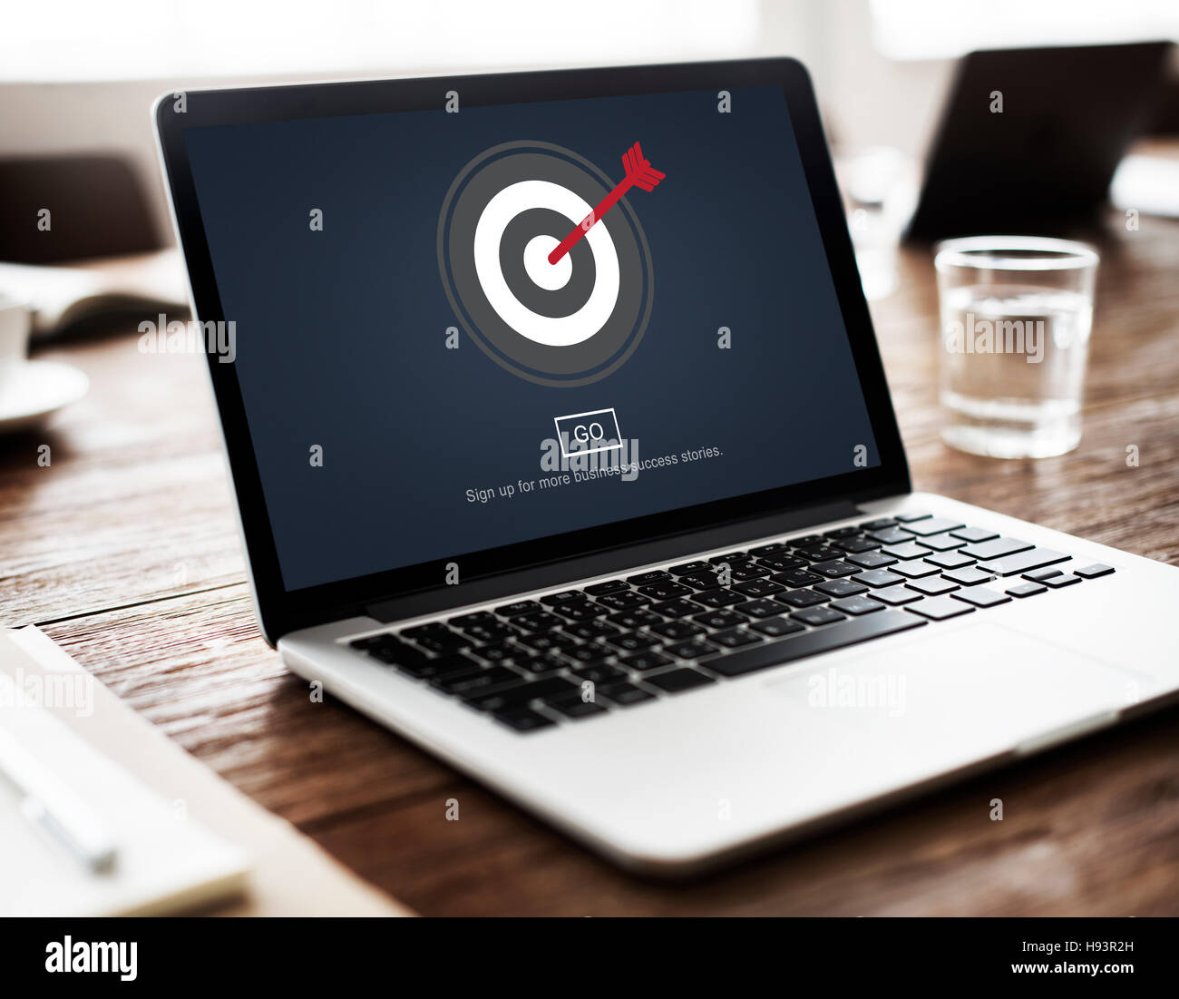 Targeting Aiming Shhot Directional Accurate Concept Stock Photo
