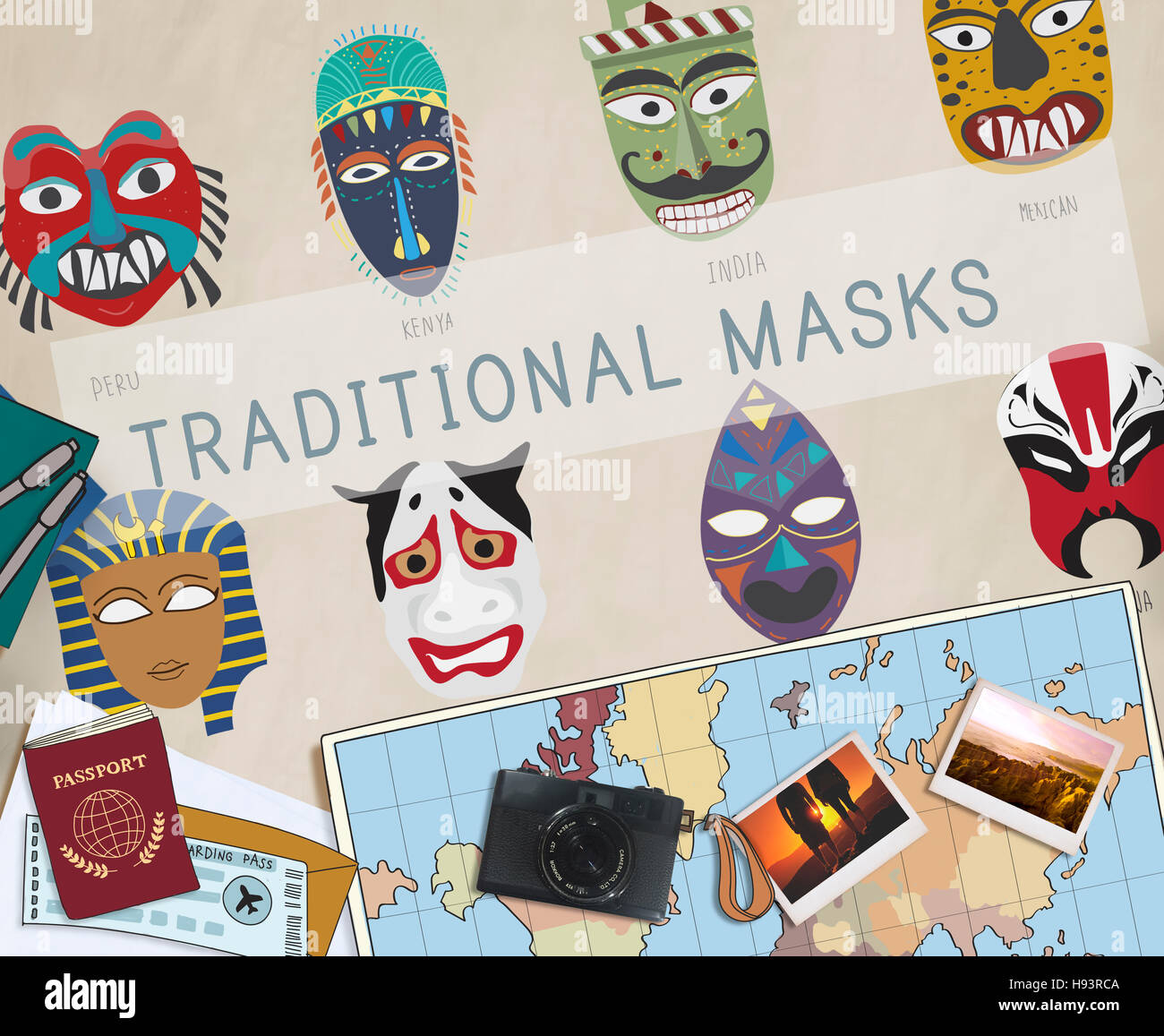 Masks Different Stock Photos & Masks Different Stock Images Alamy