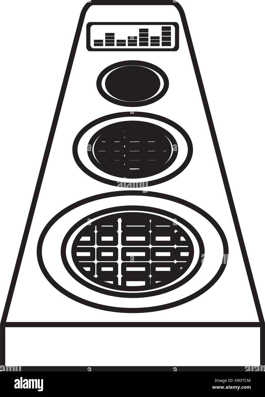 speaker music player isolated icon Stock Vector Image & Art - Alamy