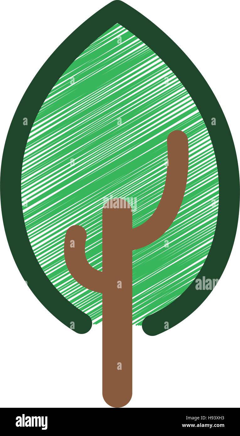 tree plant hand drawing isolated icon Stock Vector Image & Art - Alamy