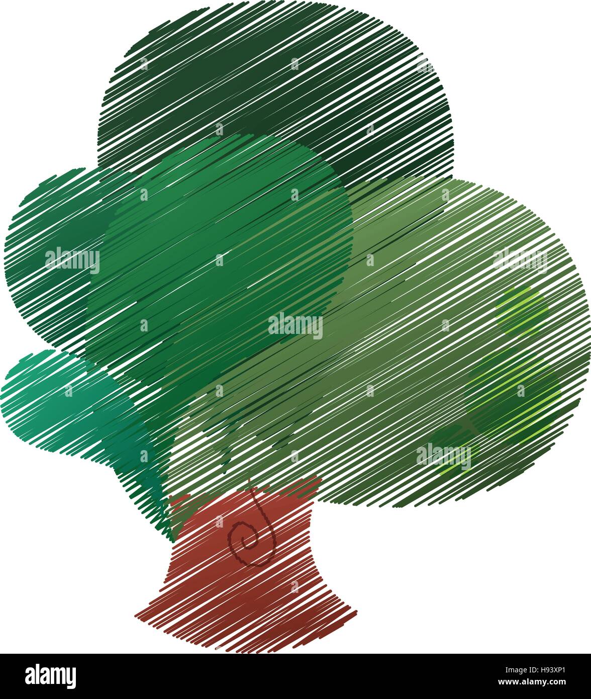 tree plant hand drawing isolated icon Stock Vector Image & Art - Alamy