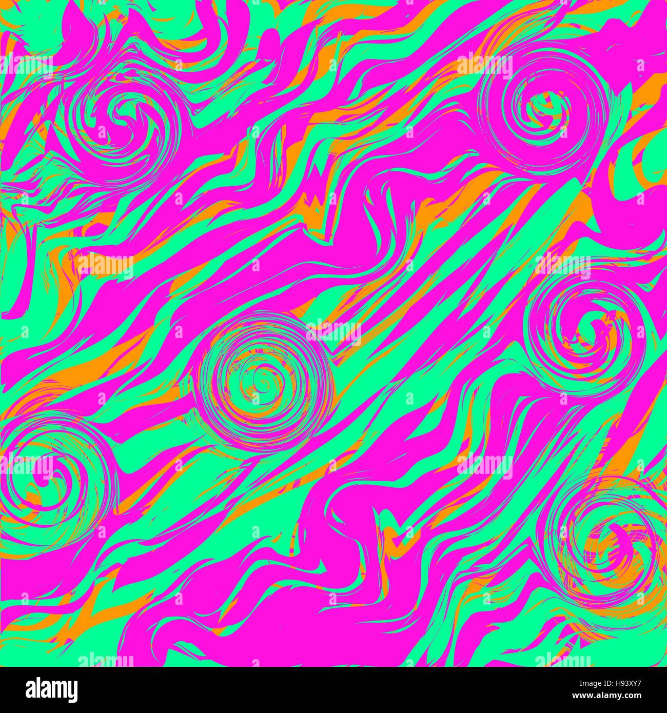 Psychedelic glitch background. Random digital error signal. Wave