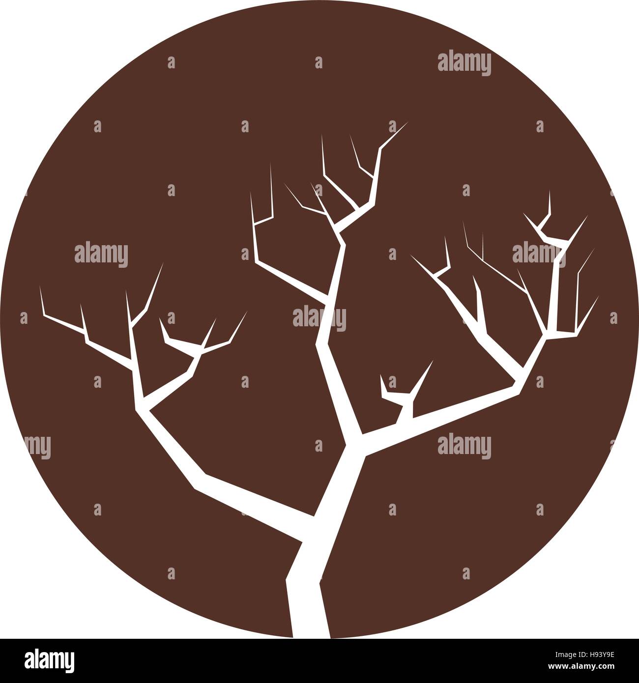 tree branch hand drawing isolated icon Stock Vector Image & Art - Alamy