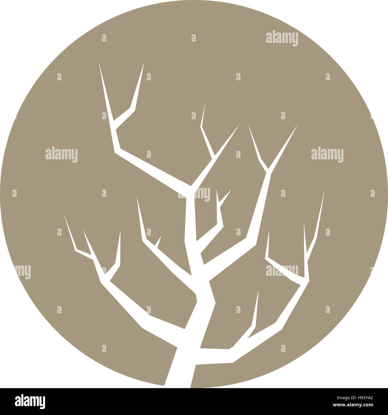 tree branch hand drawing isolated icon Stock Vector Image & Art - Alamy