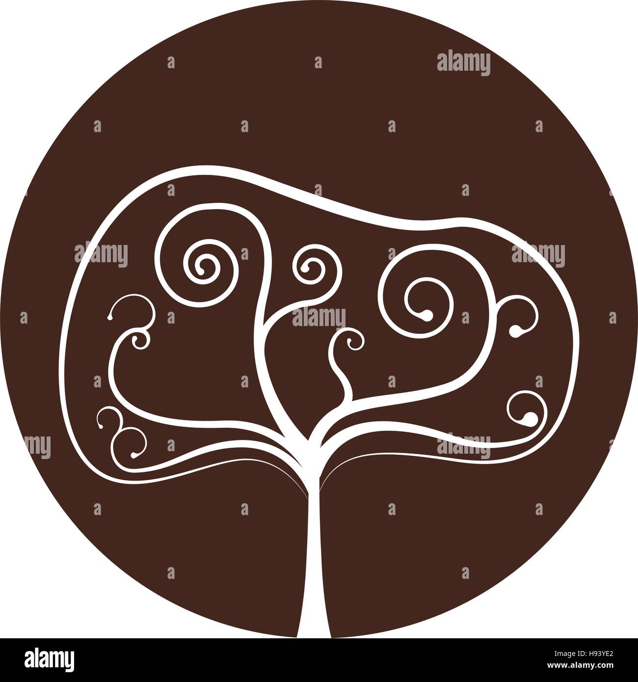 tree plant hand drawing isolated icon Stock Vector Image & Art - Alamy