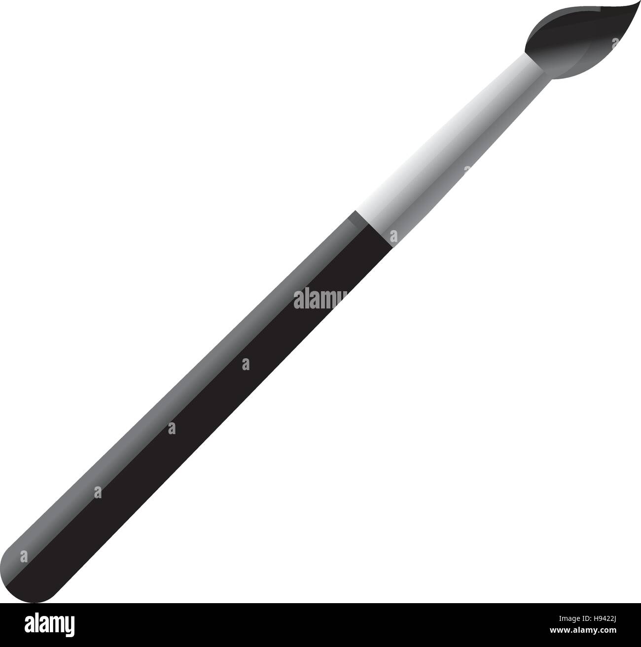 Paint brush art Stock Vector Image & Art - Alamy