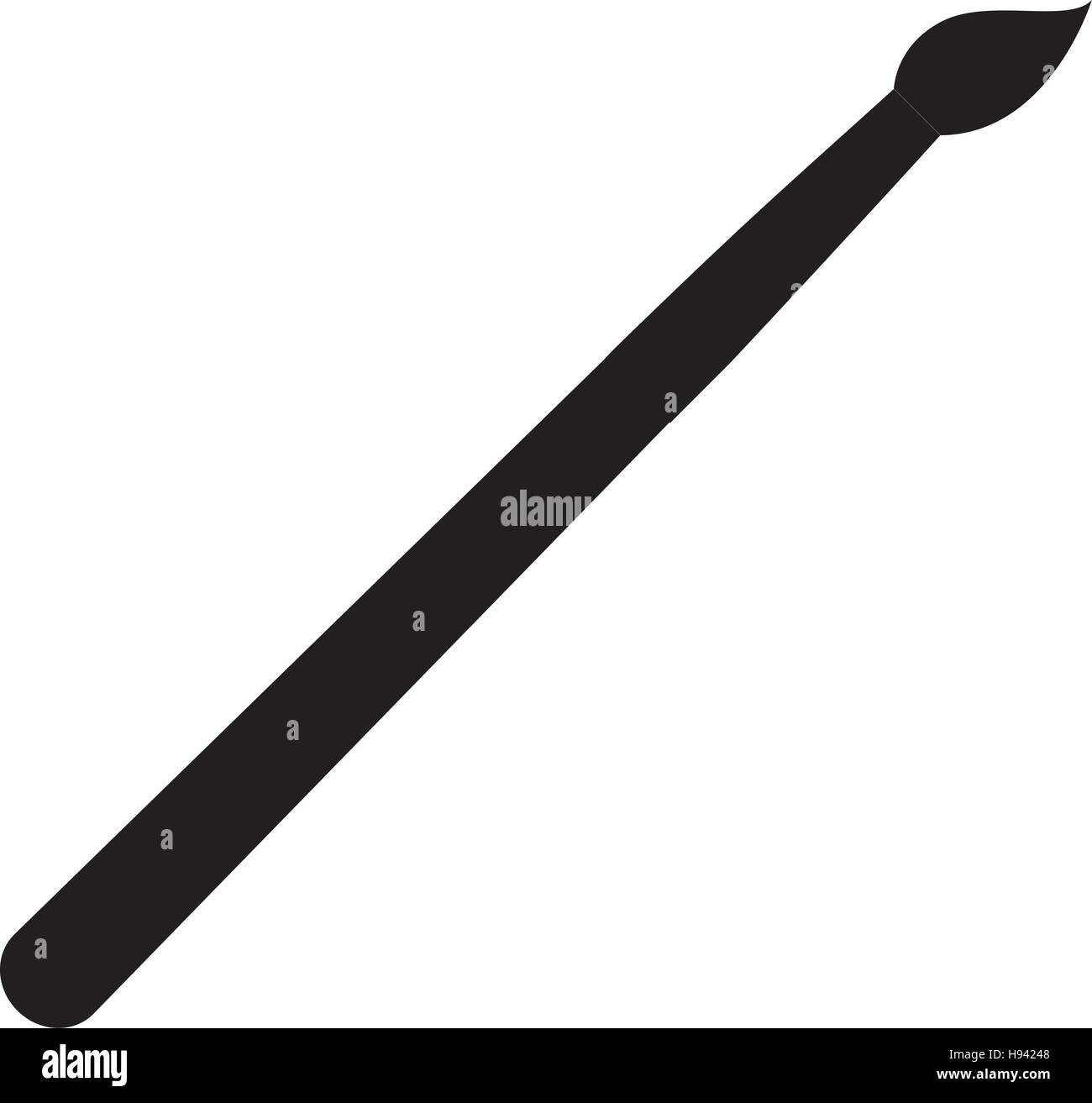 Paint brush art Stock Vector Image & Art - Alamy