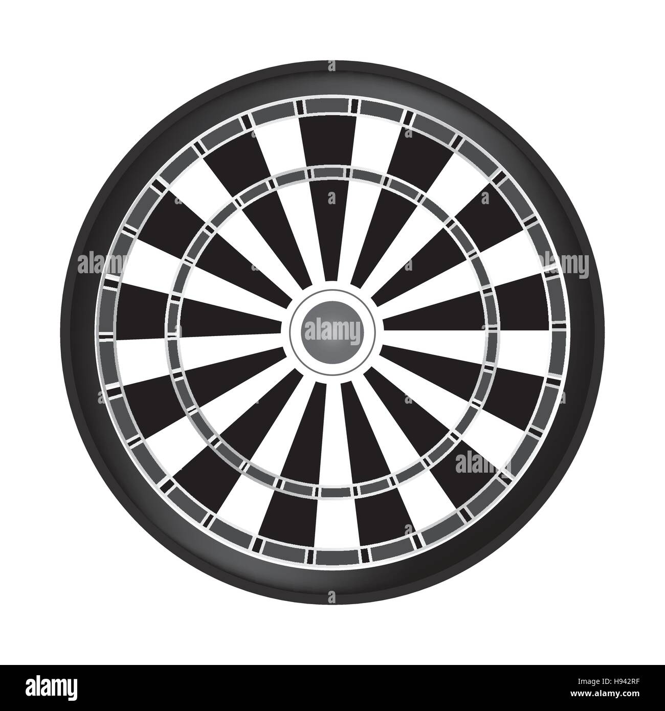 Dart board game Stock Vector Image & Art Alamy