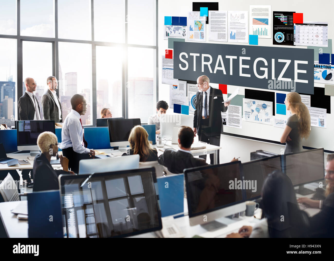 Stratergerize Strategy Strategize Strategic Tactics Planning Concept Stock Photo - Alamy