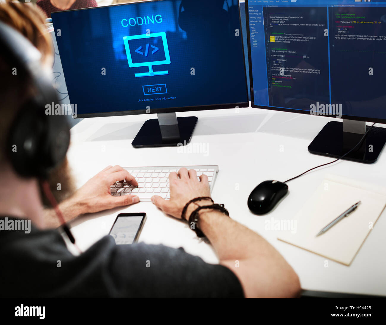 Software coding hi-res stock photography and images - Alamy