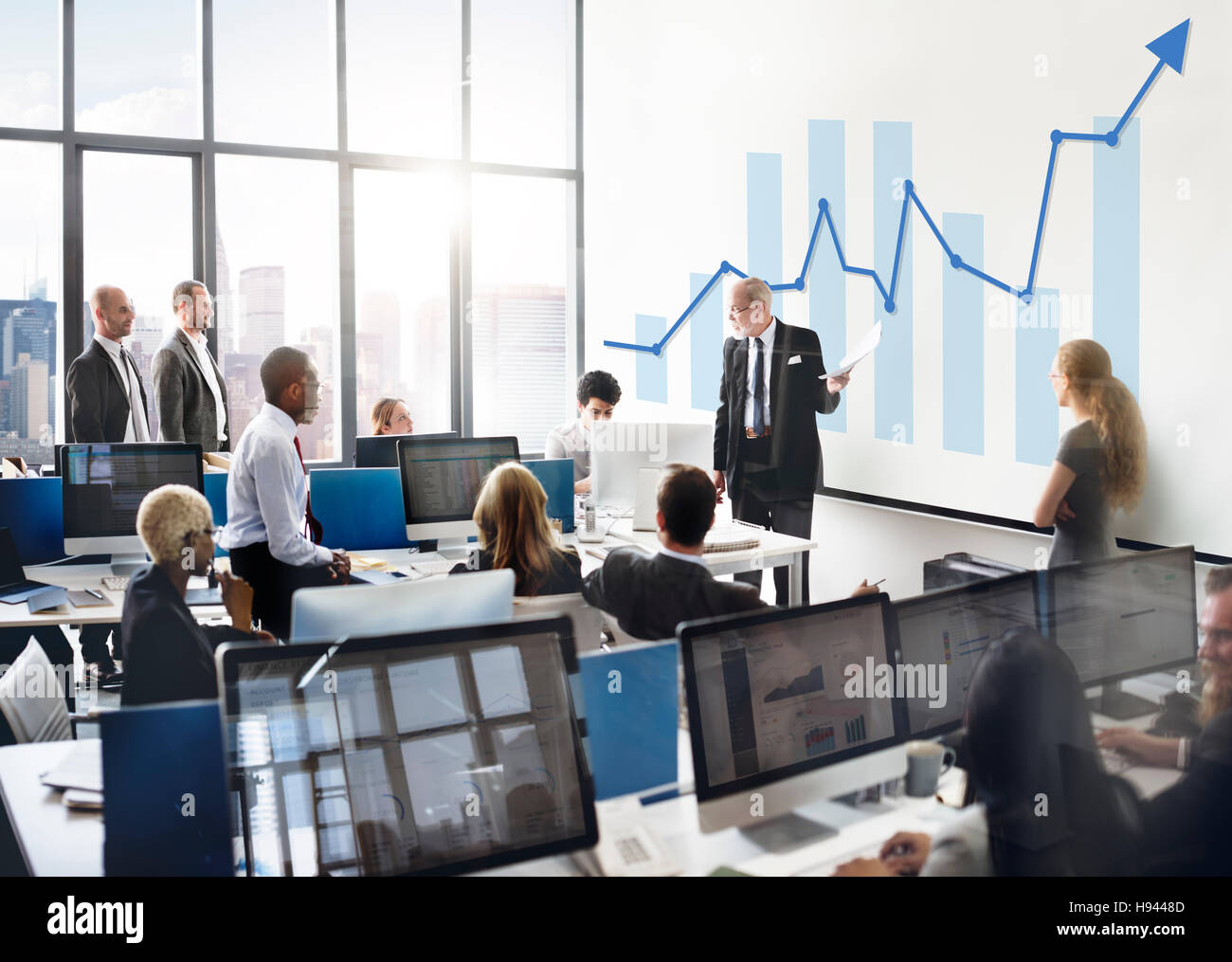 Leadership Management Skills Leader Support Concept Stock Photo - Alamy
