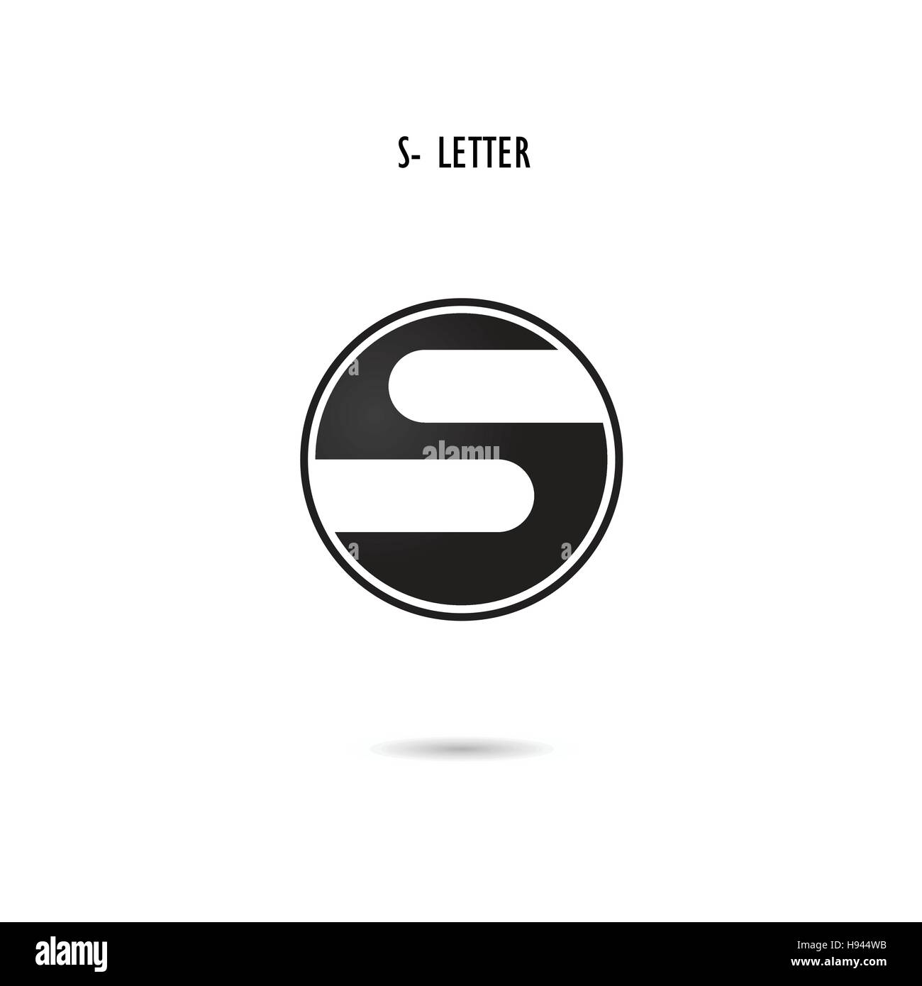 Creative S-letter icon abstract logo design.S-alphabet symbol.Corporate business and industrial logotype symbol.Vector illustration Stock Vector