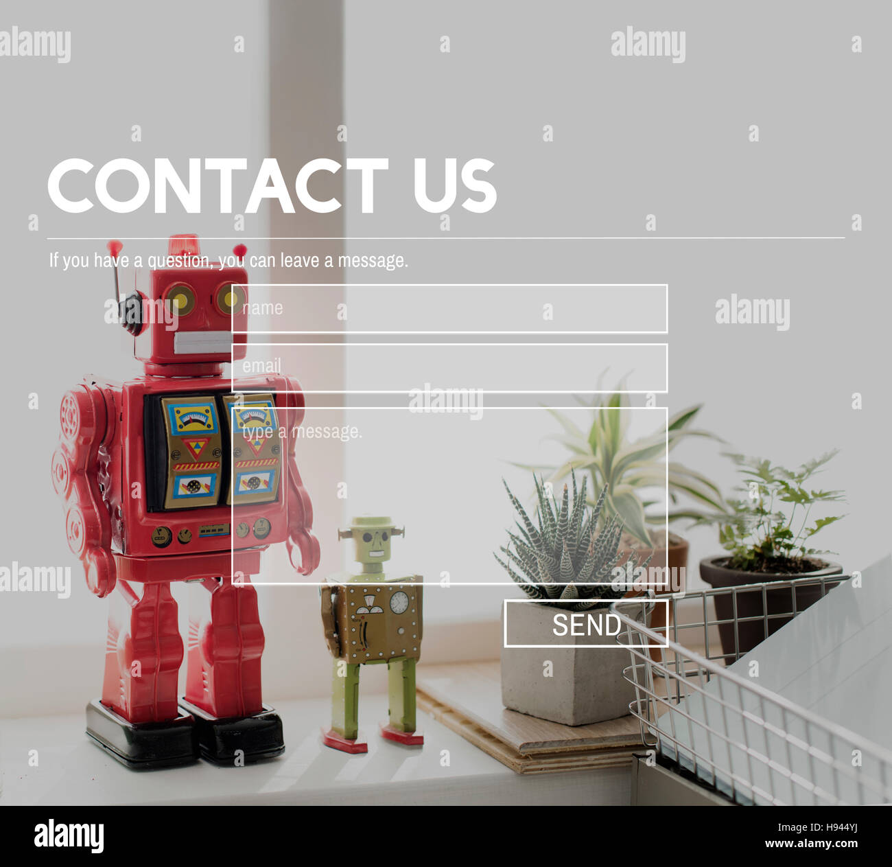 Robot Room Space Symbol Icon Concept Stock Photo - Alamy