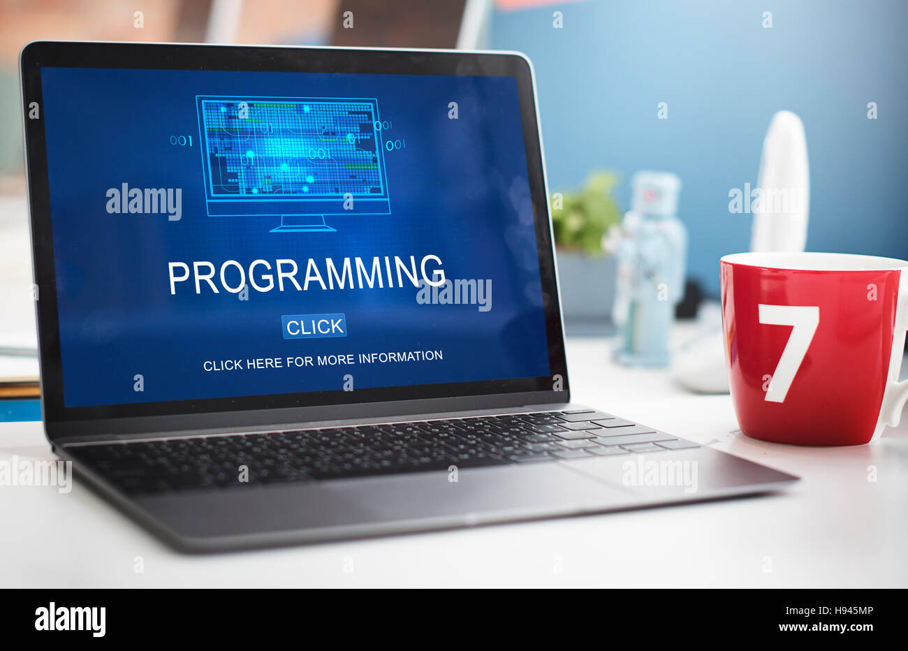 Programming Data Development Device Digital Concept Stock Photo - Alamy