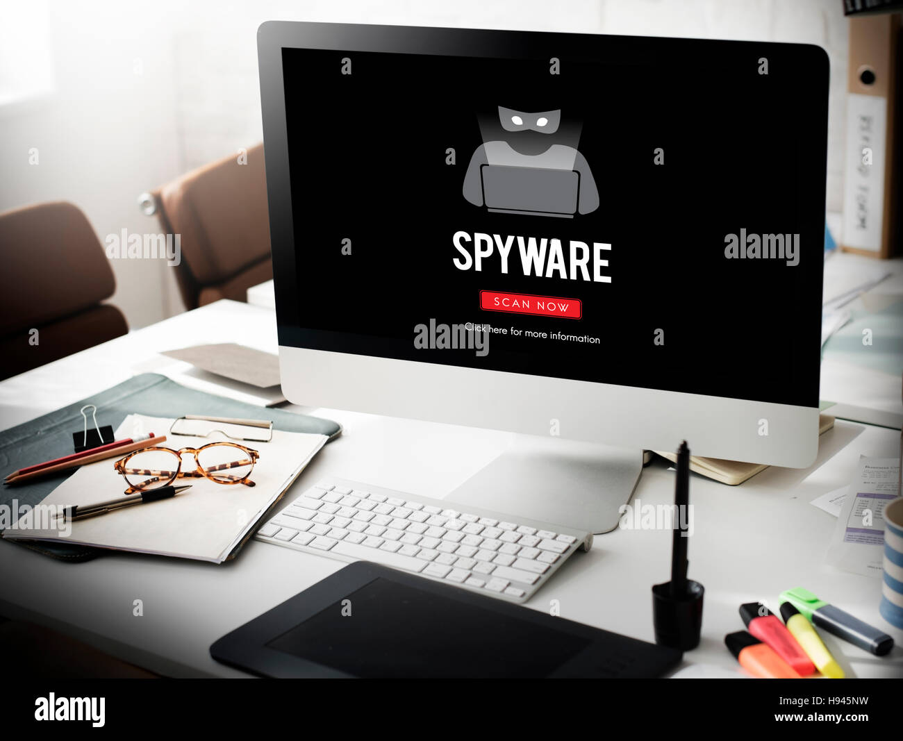 Scam Virus Spyware Malware Antivirus Concept Stock Photo - Alamy