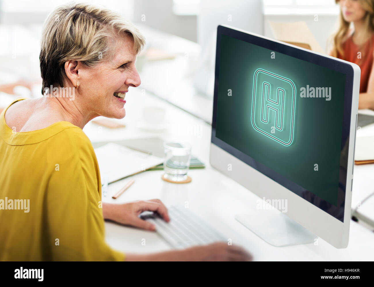 Hospital Cure Health Treatment Icon Graphic Concept Stock Photo - Alamy