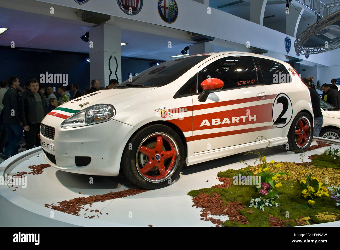 Fiat grande punto abarth hi-res stock photography and images - Alamy
