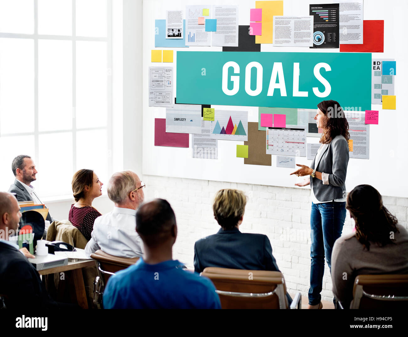 Goals Aim Aspiration Dreams Inspiration Vision Concept Stock Photo Alamy