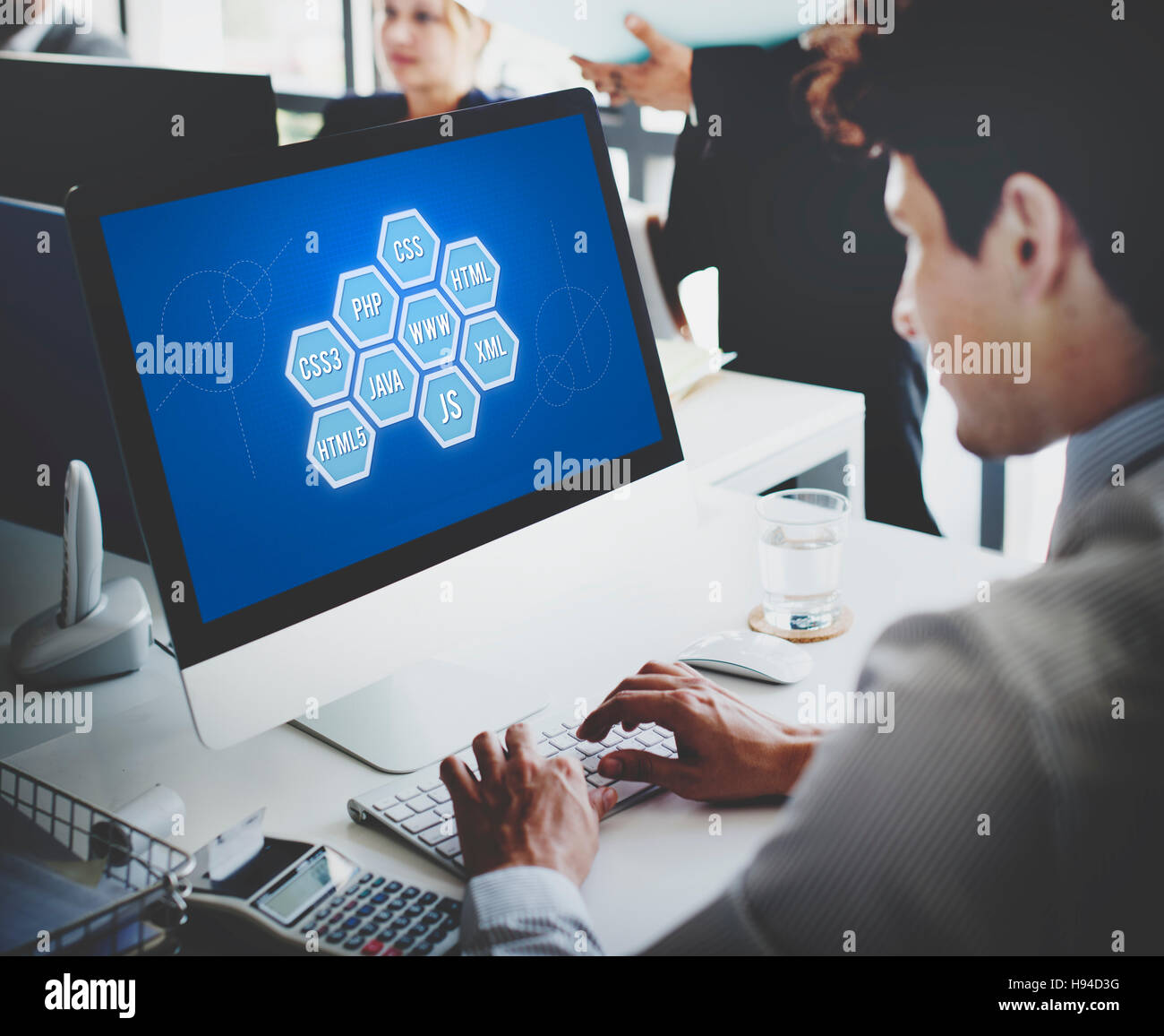 Computer Programming IT Codes Development Concept Stock Photo - Alamy