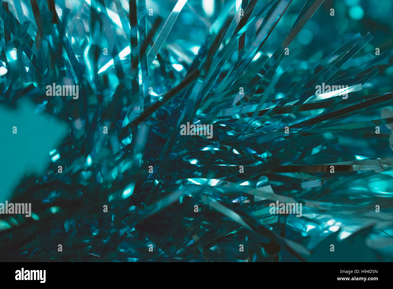 Christmas Background with tree decorations. Christmas card Stock Photo