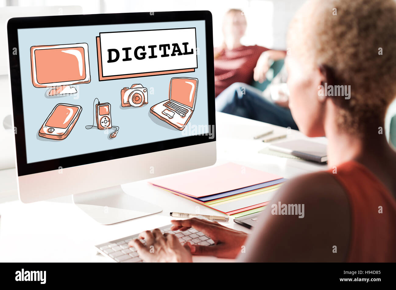 Digital electronics concept hi-res stock photography and images - Alamy