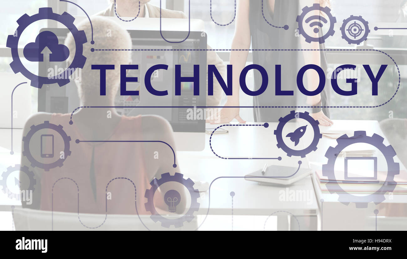 Technology Connecting Cloud Network Concept Stock Photo - Alamy