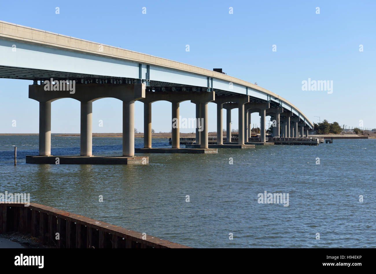 Brigantine Boulevard Bridge Atlantic City New Jersey Stock Photo Alamy