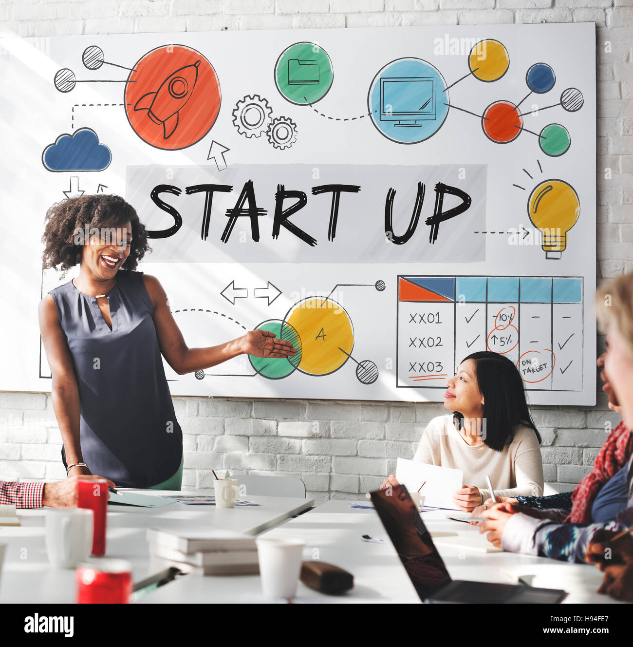 Start up Launch Business Ideas Growth Success Concept Stock Photo - Alamy