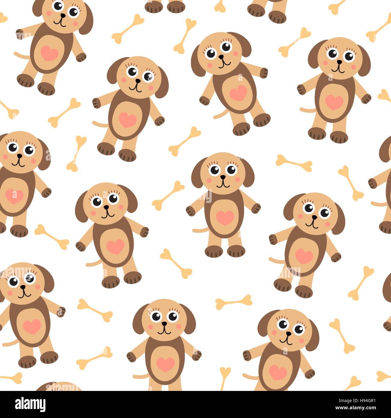 Cute cartoon puppy dog seamless texture. Children s background fabric. Vector illustration Stock Vector Image & Art - Alamy Cute cartoon puppy dog seamless texture. Children s background fabric. Vector illustration Stock Vector Image & Art - Alamy