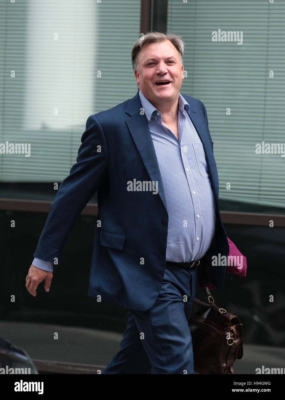 Ed Balls, Strictly Come Dancing contestant seen at the BBC studios London on 04 Sep, 2016 Stock Photo