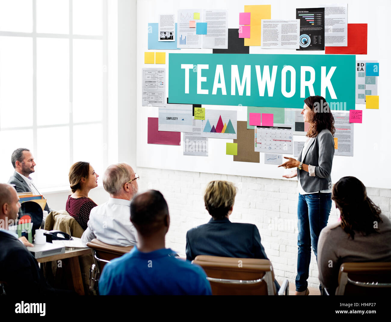 Teamwork Alliance Association Collaboration Concept Stock Photo - Alamy