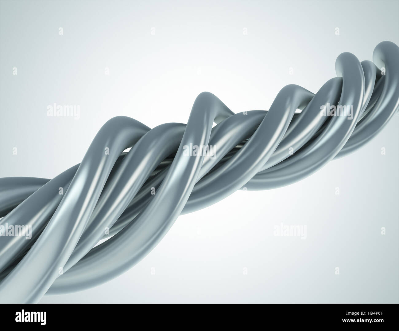 Aluminum abstract string artwork background 3d illustration Stock Photo ...