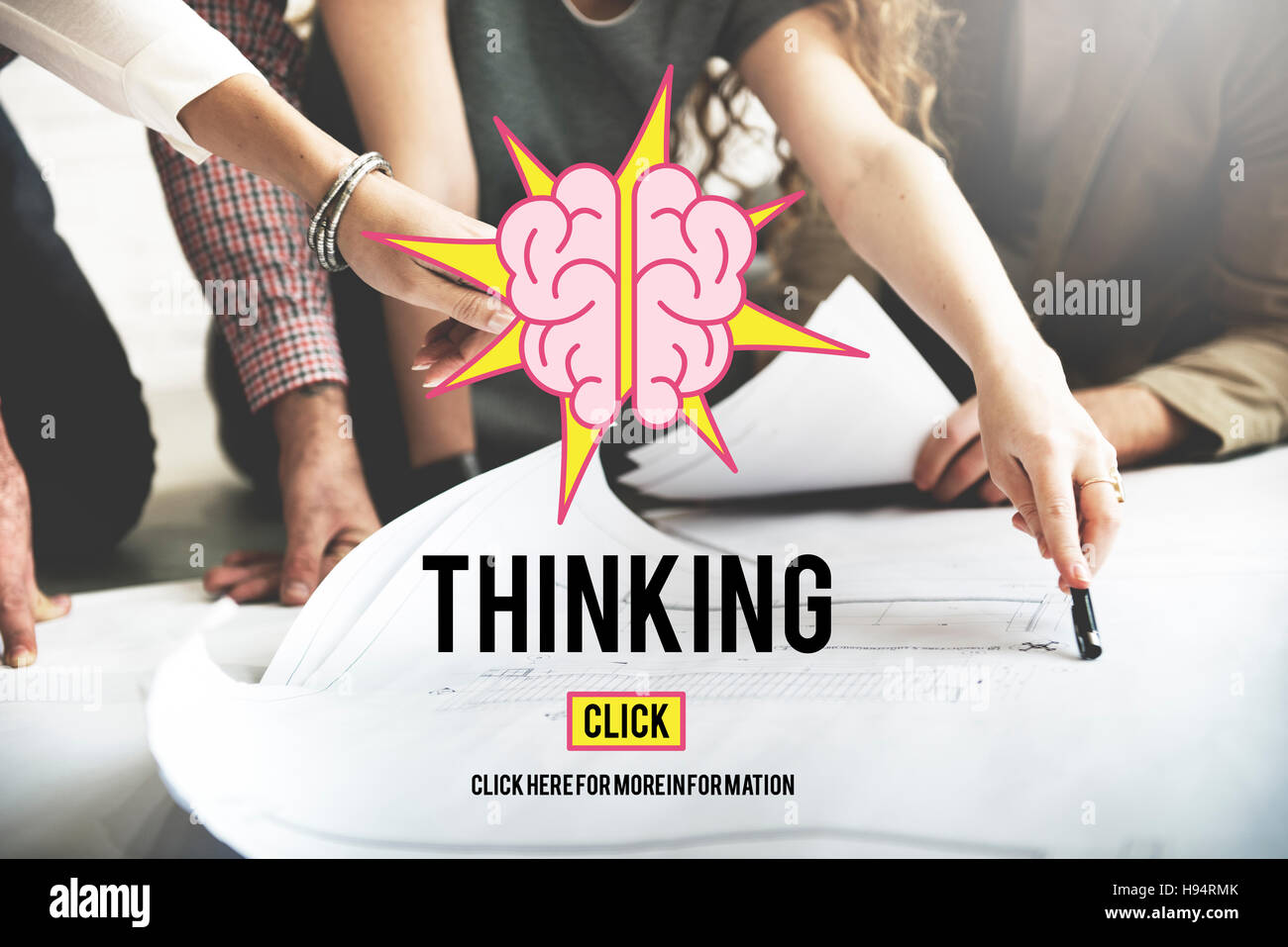 Ideas Brainstorming Vision Innovation Think Big Concept Stock Photo - Alamy