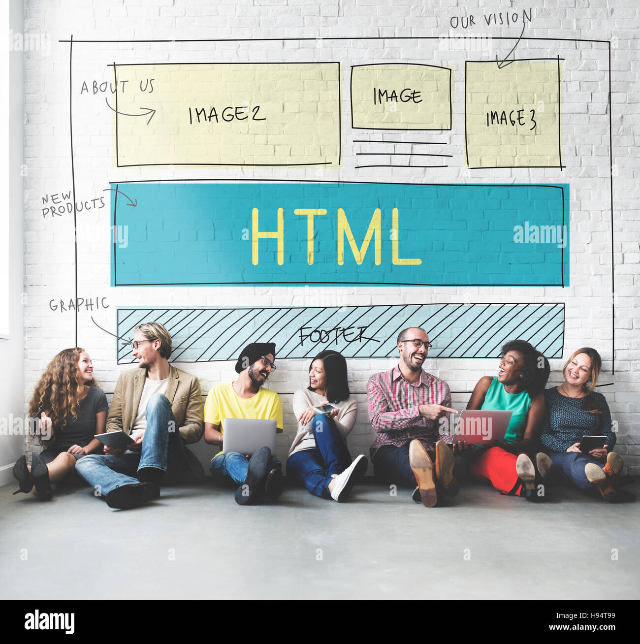 Html design hi-res stock photography and images - Alamy