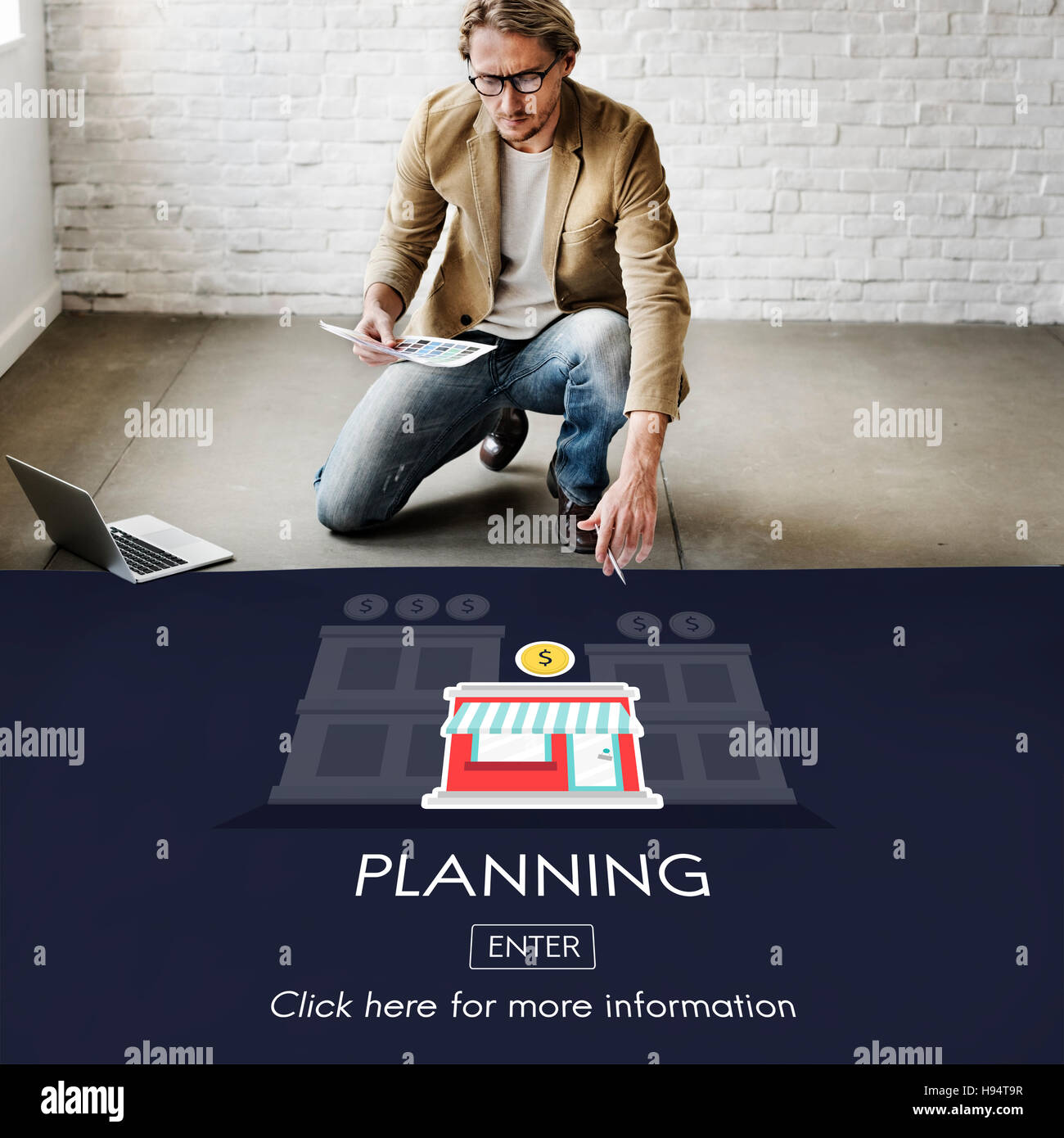 Plan Planning Business Opportunity Work Concept Stock Photo