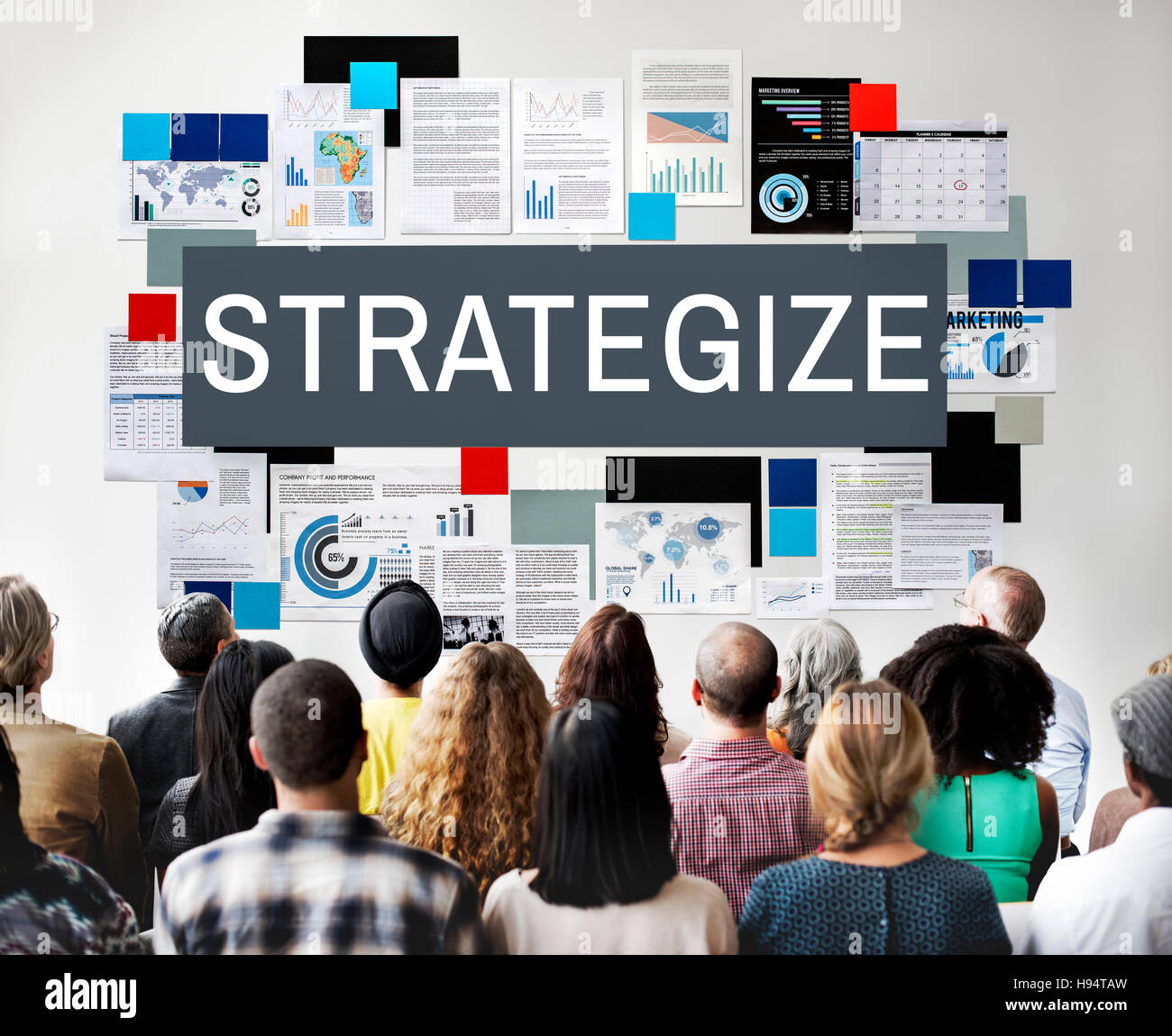 Strategy Strategize Strategic Tactics Planning Concept Stock Photo