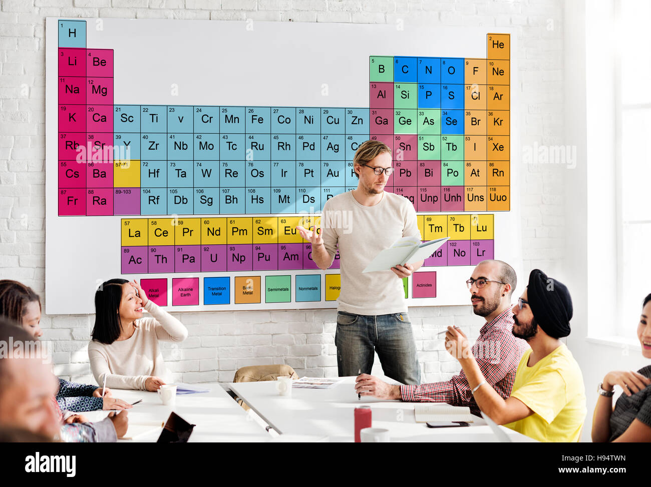 Photo & Art Print Mendeleev's Periodic Table of the Elements