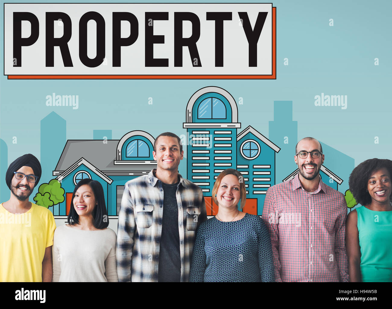 Property Housing Estate Ownership Concept Stock Photo Alamy
