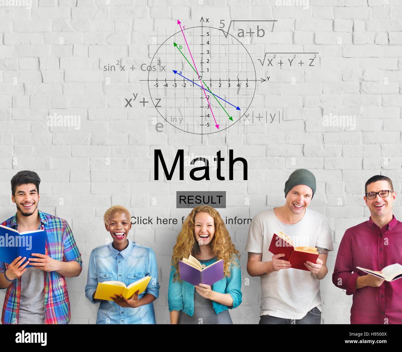 Math Mathematic Education Knowledge School Concept Stock Photo - Alamy