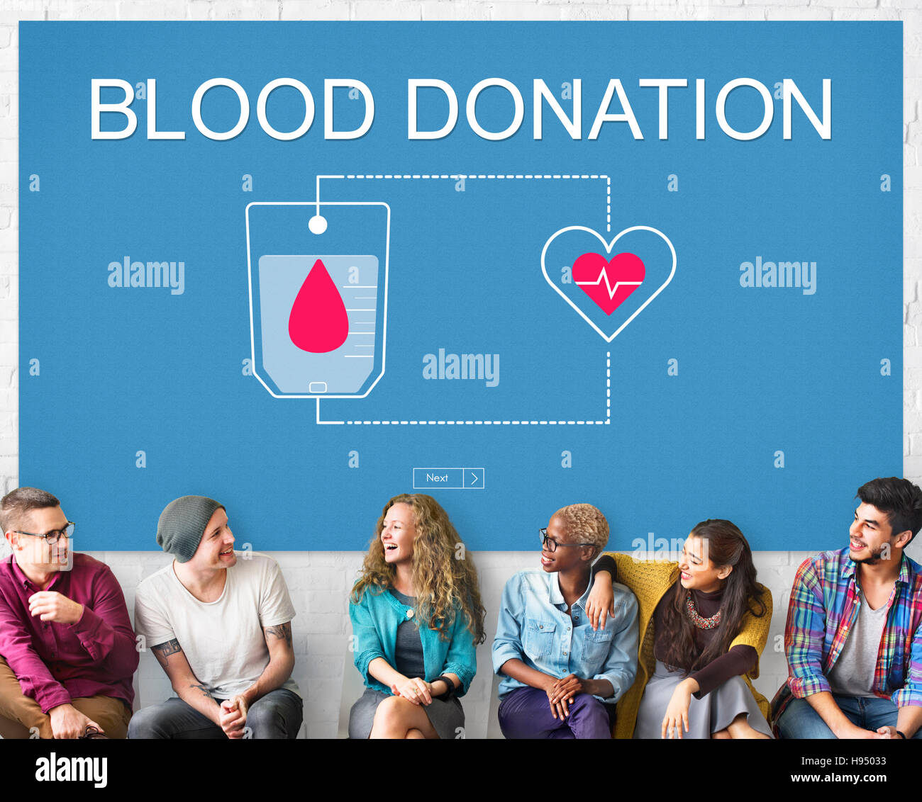 Blood Donation Aid Heart Care Concept Stock Photo - Alamy