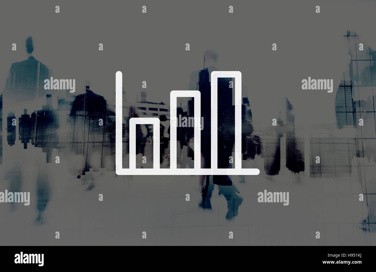 Bar Graph Marketing Analyzing Growth Increase Concept Stock Photo - Alamy