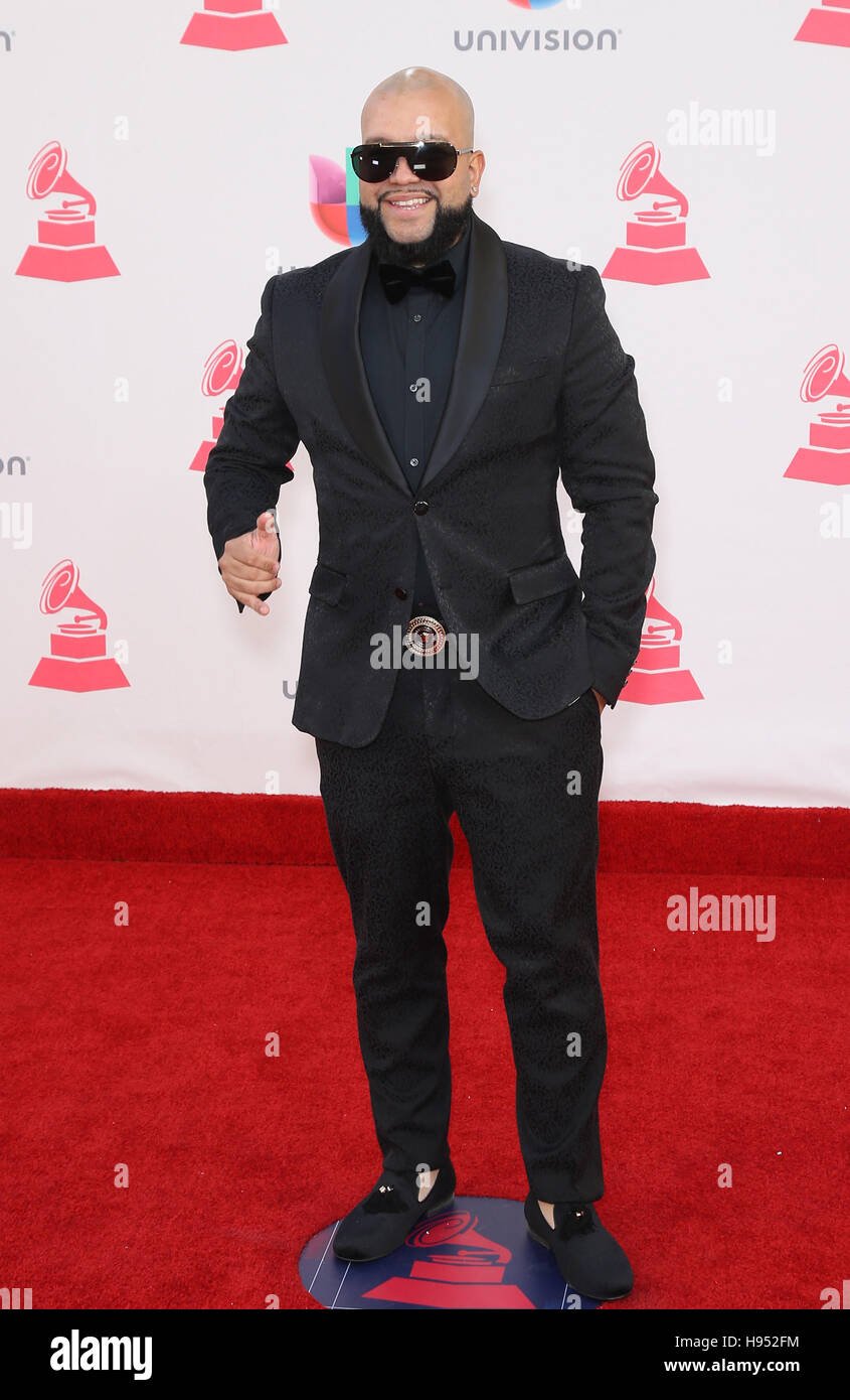 Las Vegas, NV, USA. 17th Nov, 2016. Wil Jay. 2016 Latin Grammy arrivals at T-Mobile Arena. Credit:  Mjt/AdMedia/ZUMA Wire/Alamy Live News Stock Photo