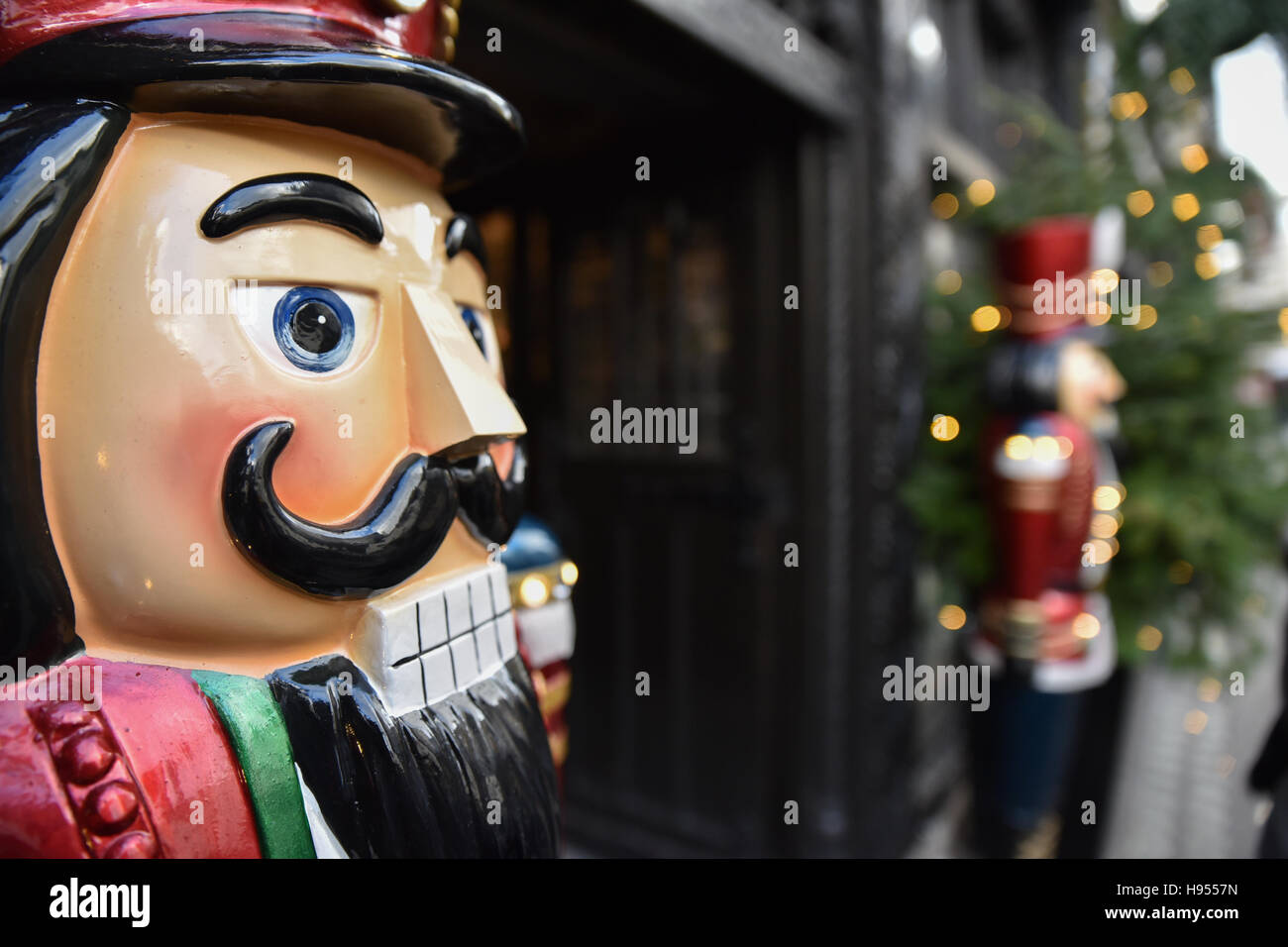Liberty, London, UK. 18th November 2016. Liberty Christmas windows