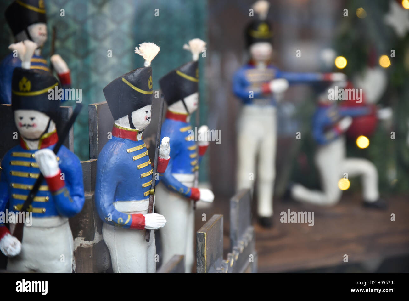 Liberty, London, UK. 18th November 2016. Liberty Christmas windows