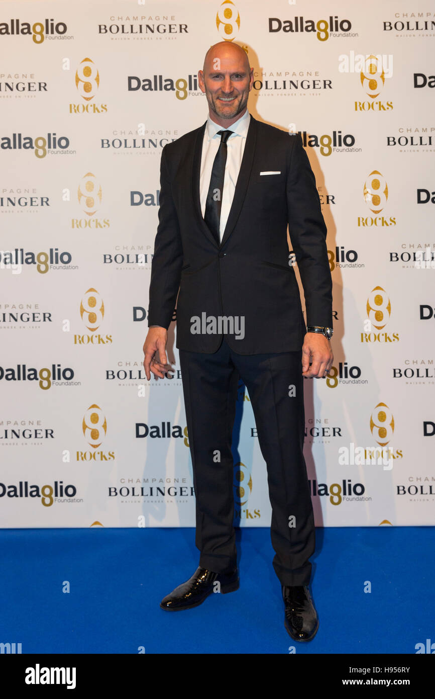 London, UK, 18th Nov 2016.Lawrence Dallaglio, ex England rugby captain and charity founder of Dallaglio Foundation, at 8Rocks – an annual fundraising event for RugbyWorks, their social inclusion programme for disengaged teenagers, held at Battersea Evolution. . Credit:  Imageplotter News and Sports/Alamy Live News Stock Photo
