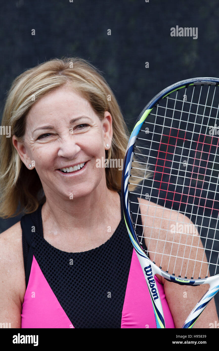 Chris Evert Portrait Hi-res Stock Photography And Images - Alamy