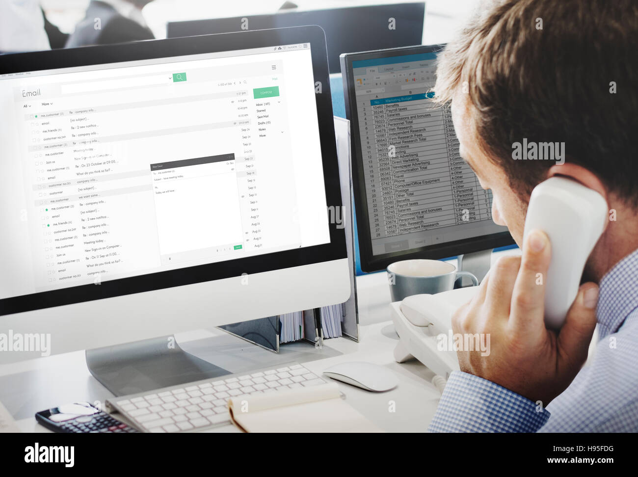 Email Correspondence Mail Message Concept Stock Photo Alamy