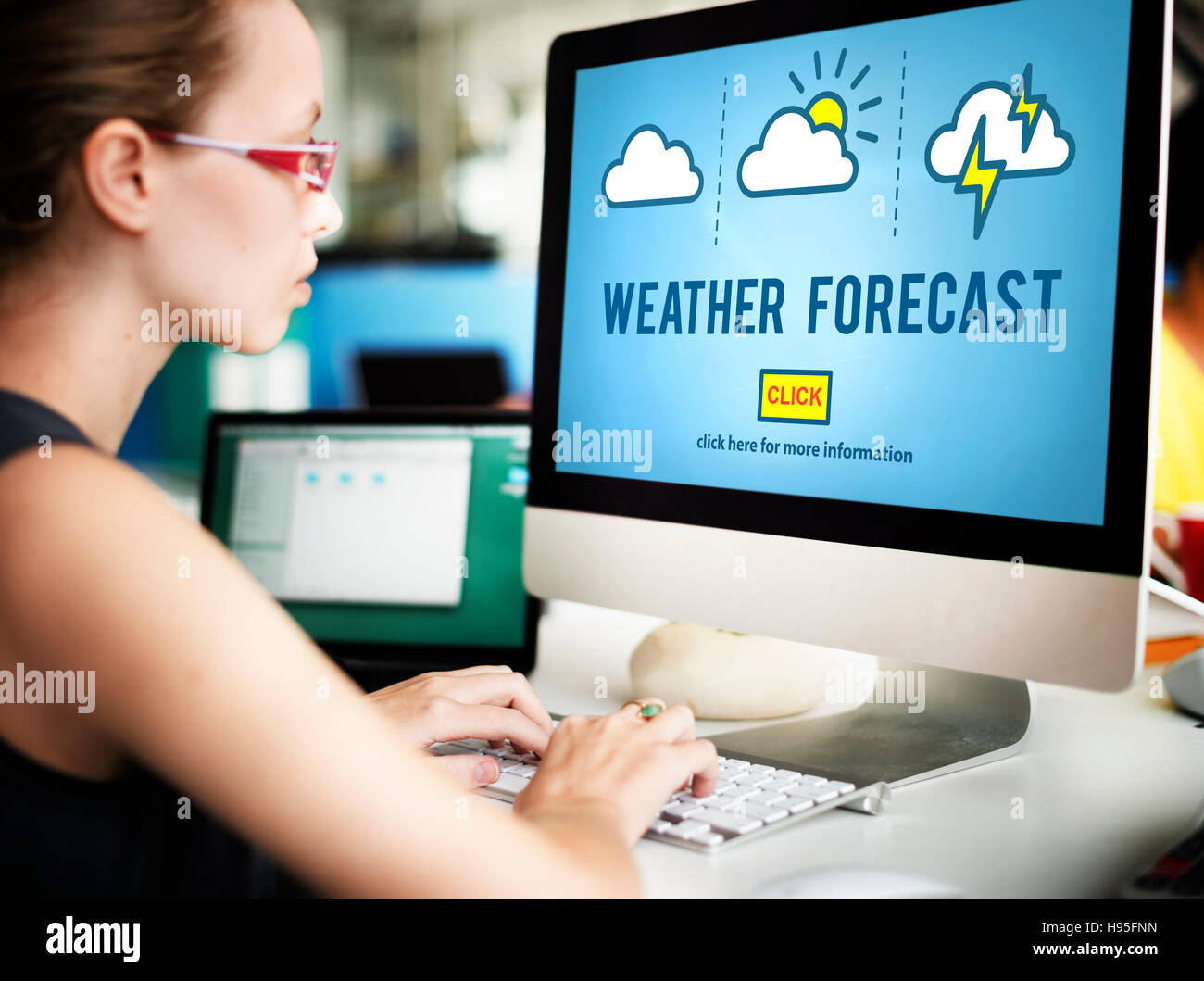 Weather Forecast Temperature Meteorology Concept Stock Photo Alamy