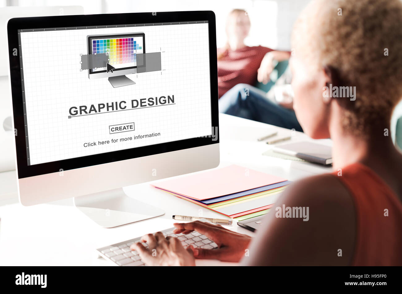 Graphic Design Illustration Art Work Concept Stock Photo - Alamy