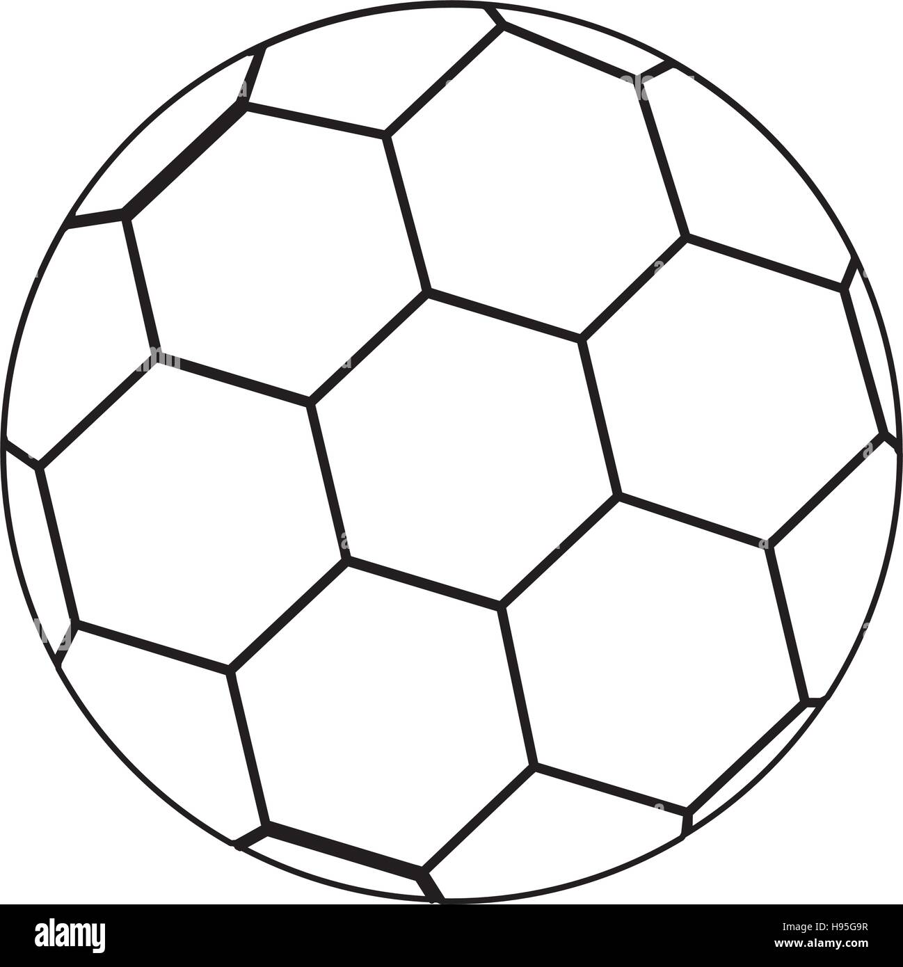football soccer ball icon image vector illustration design Stock Vector ...